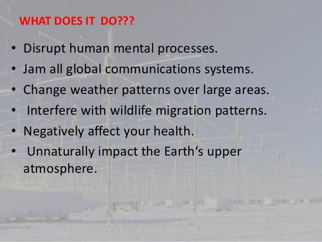 Haarp and global warming